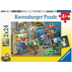 Ravensburger - Puzzle 2x24 Pezzi - Puzzle