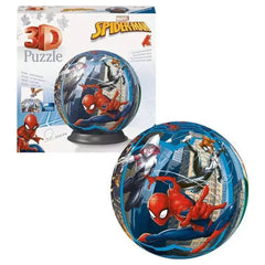 Ravensburger - Puzzle - Ultimate Spider-Man 3D Ball - 72 pezzi - 6+ Anni