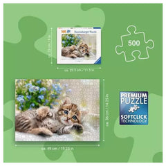 Ravensburger - Puzzle - Cuccioli 500pz - Cartone - 12+ Anni - Gioco Educativo
