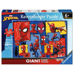 Ravensburger - Puzzle - Puzzle Gigante di Spiderman - 6 Anni - Gioco Educativo