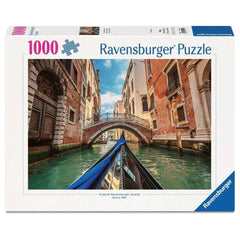 Ravensburger - Puzzle - Gondola di Venezia 1000pz - 14+ Anni - Paesaggio Italiano