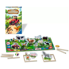 Ravensburger - Unser Bauernhof - Board Game - Multi-Language Instructions