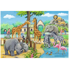 Ravensburger - Welcome To The Zoo - 2x24 Pieces - Puzzles