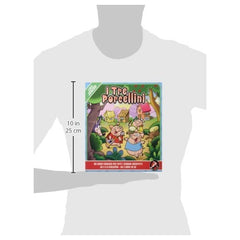 Red Glove - I Tre Porcellini - Giochi da Tavolo - 3+ - Gioco Educativo Divertente - RG2031 - Edizione Italiana