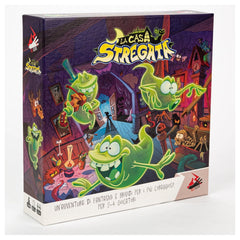Red Glove - La Casa Stregata Board Game for Kids Ages 5+ - Glow-In-The-Dark Haunted House Memory Exploration Game for 2-4 Players with Ghost Teddy Mission - RG2072 - Italian Edition