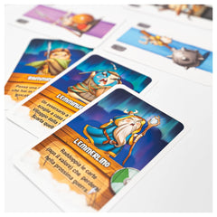Red Glove - Valhalla Lemmings Board Game Ages 8+ - Hilarious Viking Rodent Card Game for 2-6 Players with 65 Lemmings and 44 Legend Cards Showcase Pack - RG2071 - Italian Edition