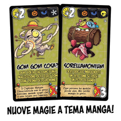 Red Glove - Vudù: Comics Vs Manga - Giochi di Carte - 8+ - Espansione Divertente - RG20851 - Edizione Italiana