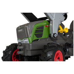 Rolly Toys - Trattore Rolly Farmtrac Fendt 211 Vario con pala e ruote gonfiabili giocattolo da cavalcare