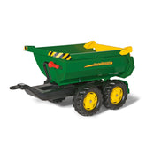 Rolly Toys - Rimorchio Rollyhalfpipe John Deere - Giocattoli da cavalcare