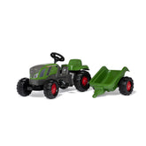 Rolly Toys - Rollykid Trattore Fendt 516 Vario con Rimorchio Giochi da Corsa