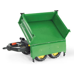 Rolly Toys - Rollymega Green Trailer - Riding Toys