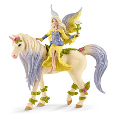 Schleich - Bayala - Fairy Evening With Blossom Unicorn - Action & Toy Figures - 70565