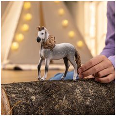 Schleich - Horse Club - Stallone Andaluso - Figure d'Azione e Giocattoli - 14895