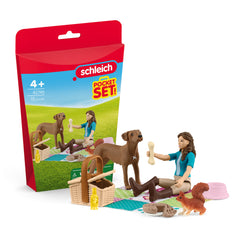 Schleich - Picnic con Lisa - Set di Giocattoli