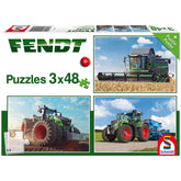 Schmidt Spiele - Fendt 1050 Vario / 724 Vario / 6275L 48 Pezzi - Puzzle