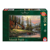 Schmidt Spiele - Casa nelle Montagne 500 Pz - Puzzle