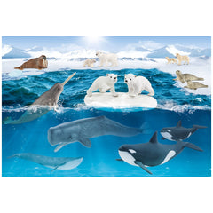 Schmidt Spiele - Schleich In The Artic 60 Pcs and 1 Figure - Puzzles