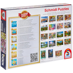 Schmidt Spiele - Violet Flowers 1000 Pcs - Puzzles