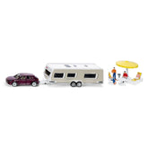 Siku - Auto con caravan - Set di gioco per bambini