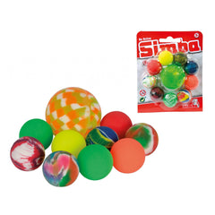 Simba - Set di Palline Rimbalzanti 10 Pezzi - Attrezzatura da Gioco per Esterni
