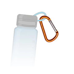 Simba - Accessori da campeggio - Set di moschettoni in metallo 4 pezzi - 3+ Anni