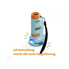 Simba - Accessori da campeggio - Microscopio tascabile Scout - 60x-180x - 5 Anni