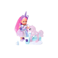 Simba - Bambole - Set di gioco Evi Love Unicorn - 12 cm - 3+ Anni