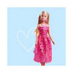 Simba - Bambole - Steffi Love Pink Love Doll - Abito Cuore Brillante - 3+ Anni
