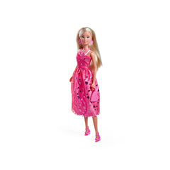 Simba - Bambole - Steffi Love Pink Love Doll - Abito Cuore Brillante - 3+ Anni