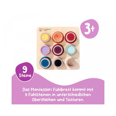 Simba - Giochi educativi - Tavola sensoriale Eichhorn Montessori - Legno - 3 Anni