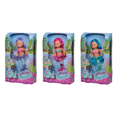 Simba - Evi LOVE Sirena Glitter - Bambole, Set di Gioco e Figure Giocattolo