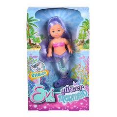 Simba - Evi LOVE Sirena Glitter - Bambole, Set di Gioco e Figure Giocattolo