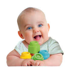 Soft Clemmy - Tocca e Gioca 20 Blocchi Morbidi da Costruzione Giocattoli per Attività per Bambini