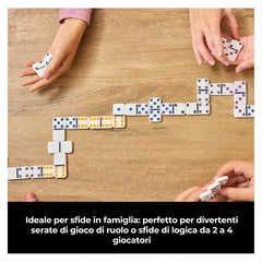 Spin Master - Set da Viaggio Domino Double - Six - Giochi da Tavolo - 5+ - 58111218