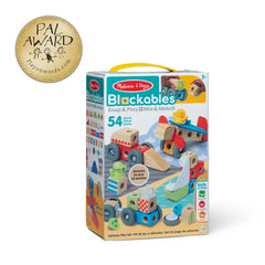 Spin Master - Melissa & Doug Blockables Vehicles Set - Giochi di Ordinamento e Impilamento - 2 Anni - 58100553