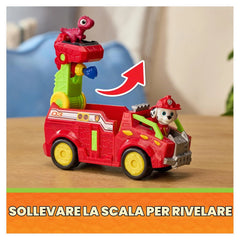 PAW Patrol Dino Movie – Marshall e camion dei pompieri