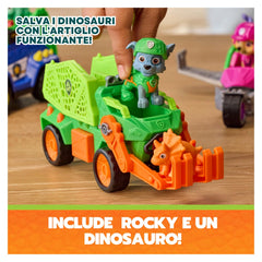 PAW Patrol Dino Movie – Rocky – Recycling truck