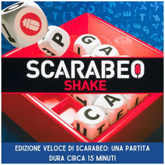 Spin Master - Scarabeo Shake Board Game Set - Italian Edition
