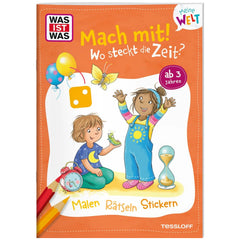 TESSLOFF - WAS IST WAS La mia vita Fai con Dove si nasconde il tempo - Giocattoli educativi - Edizione tedesca