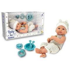 Teorema - Bambole - Baby Teo NeoBorn - Vinile morbido - 3 Anni - Gioco di cura