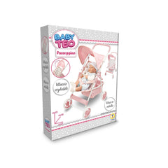 Teorema - Bambole e set da gioco - Passeggino Baby Teo - Motivo orso - 3 Anni