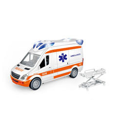 Teorema - Veicoli e Macchinine - Ambulanza Giocattolo - A Frizione - 3+ Anni