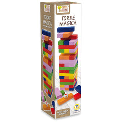 Teorema - Torre Magica Colorata in Legno - Giochi da Tavolo
