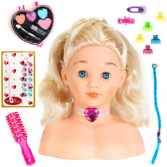 Theo Klein - Make-Up And Hairstyling Head Little Sophia - Dolls Playsets And Toy Figures