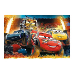 Trefl - 100 Piece Puzzle - Cars 3 Extreme Race - Puzzles Age +5 - TRF16358