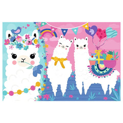 Trefl - Happy Llamas - Puzzle - 5+ - TRF16363