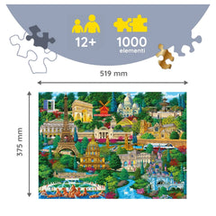 Trefl - Puzzle da 1000 Pezzi - Puzzle - 14+ - TRF20150