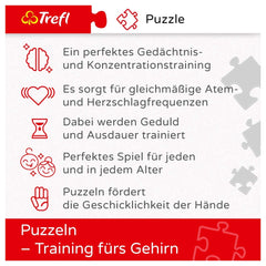 Trefl - Crazy Animals Neon - Puzzle - 14+ - TRF10594