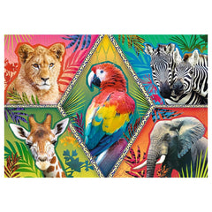 Trefl - Puzzle da 1000 Pezzi - Puzzle - 14 - Animali Esotici - TRF10671