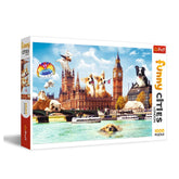 Trefl - Funny Cities: Dogs in London - Puzzle - 14+ - TRF10596